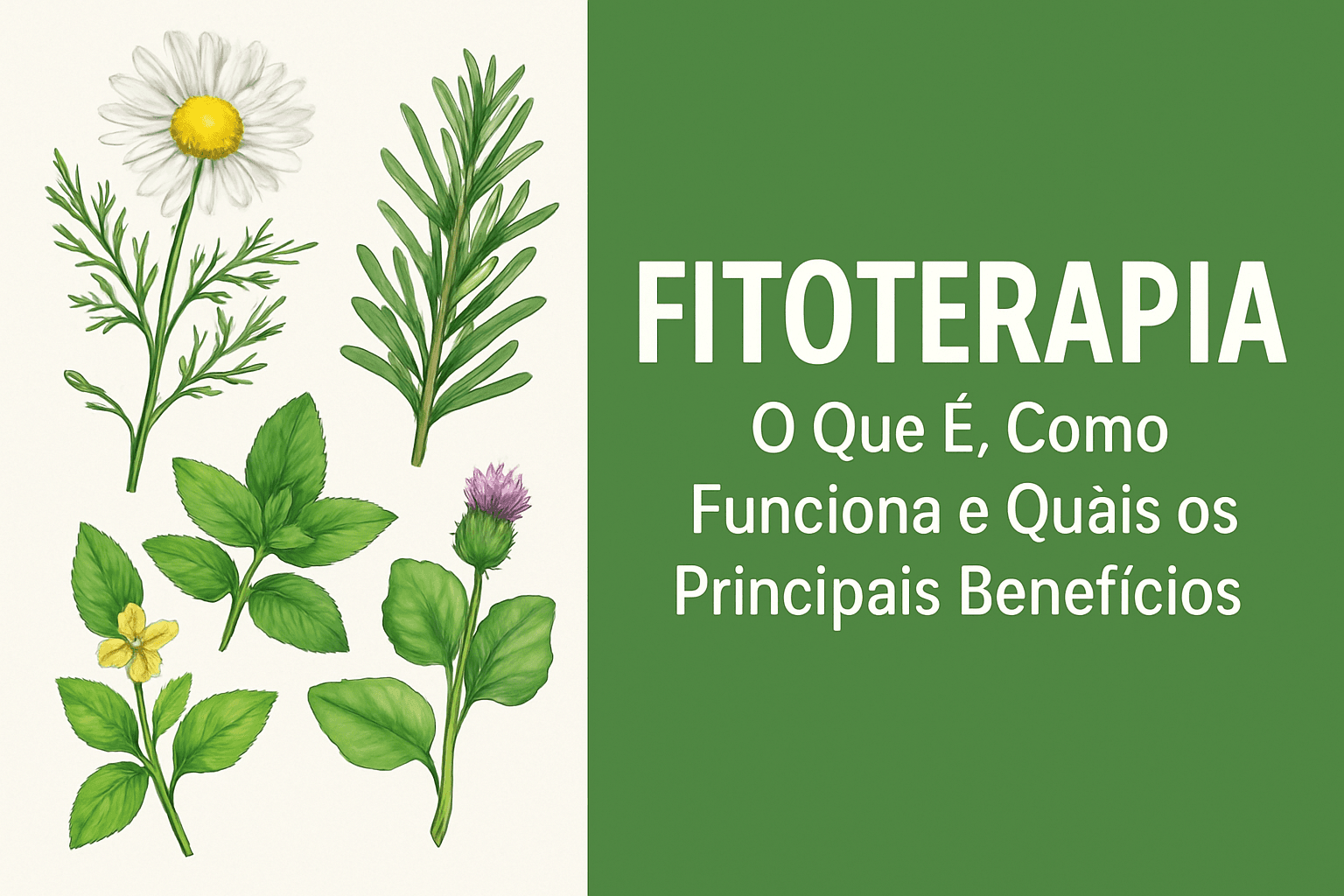 Fitoterapia Revelada: Como as Plantas Podem Cuidar do Seu Corpo e da Sua Mente