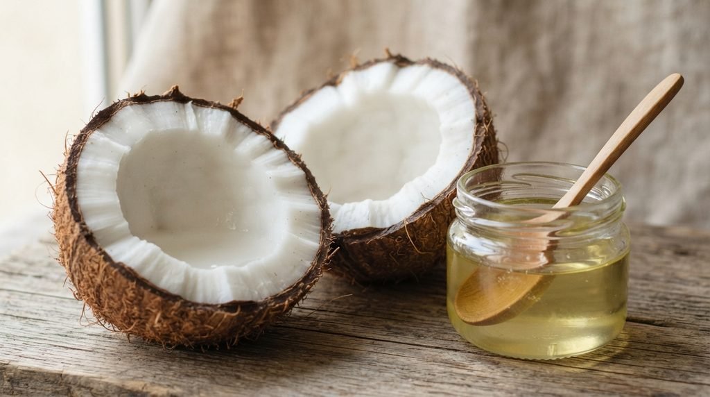 Óleo de Coco para Pele e Cabelo
