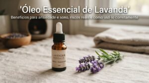 óleo essencial de lavanda